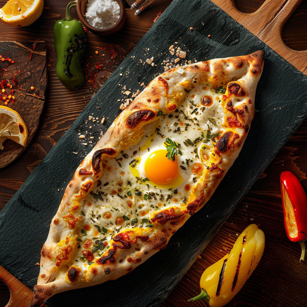 Pide mit Käse